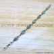 Blue Topaz 925 Sterling Silver Bracelet (SJWBR-642) Blue Topaz 925 Sterling Silver Bracelet (SJWBR-642)