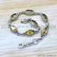 Citrine 925 Sterling Silver Bracelet (SJWBR-643) Citrine 925 Sterling Silver Bracelet (SJWBR-643)
