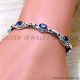 Mystic Topaz 925 Sterling Silver Bracelet (SJWBR-647) Mystic Topaz 925 Sterling Silver Bracelet (SJWBR-647)