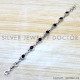 Garnet 925 Sterling Silver Bracelet (SJWBR-648) Garnet 925 Sterling Silver Bracelet (SJWBR-648)