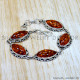 Amber 925 Sterling Silver Bracelet (SJWBR-656) Amber 925 Sterling Silver Bracelet (SJWBR-656)