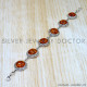 Amber 925 Sterling Silver Bracelet (SJWBR-657) Amber 925 Sterling Silver Bracelet (SJWBR-657)
