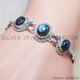 Labradorite 925 Sterling Silver Bracelet (SJWBR-73) Labradorite 925 Sterling Silver Bracelet (SJWBR-73)