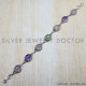 Prehnite 925 Sterling Silver Bracelet (SJWBR-74) Prehnite 925 Sterling Silver Bracelet (SJWBR-74)