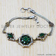 Emerald 925 Sterling Silver Bracelet (SJWBR-79) Emerald 925 Sterling Silver Bracelet (SJWBR-79)
