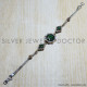 Emerald 925 Sterling Silver Bracelet (SJWBR-79) Emerald 925 Sterling Silver Bracelet (SJWBR-79)