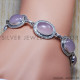 Rose Quartz 925 Sterling Silver Bracelet (SJWBR-86)