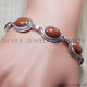 Aventurine Gemstone 925 Sterling Silver Handmade Jewelry Bracelet SJWBR-87