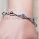 Labradorite 925 Sterling Silver Bracelet (SJWBR-91) Labradorite 925 Sterling Silver Bracelet (SJWBR-91)