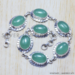 Fluorite 925 Sterling Silver Bracelet (SJWBR-92) Fluorite 925 Sterling Silver Bracelet (SJWBR-92)