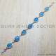Chalcedony 925 Sterling Silver Bracelet (SJWBR-96) Chalcedony 925 Sterling Silver Bracelet (SJWBR-96)