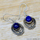Lapis Lazuli 925 Sterling Silver Earrings (SJWE-1001) Lapis Lazuli 925 Sterling Silver Earrings (SJWE-1001)