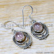 Rose Quartz 925 Sterling Silver Earrings (SJWE-1002) Rose Quartz 925 Sterling Silver Earrings (SJWE-1002)