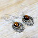 Tiger Eye 925 Sterling Silver Earrings (SJWE-1004) Tiger Eye 925 Sterling Silver Earrings (SJWE-1004)