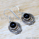 Black Onyx 925 Sterling Silver Earrings (SJWE-1007) Black Onyx 925 Sterling Silver Earrings (SJWE-1007)