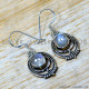 Rainbow Moonstone 925 Sterling Silver Earrings (SJWE-1012) Rainbow Moonstone 925 Sterling Silver Earrings (SJWE-1012)