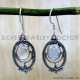 Rainbow Moonstone 925 Sterling Silver Earrings (SJWE-1012) Rainbow Moonstone 925 Sterling Silver Earrings (SJWE-1012)