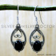 Black Onyx 925 Sterling Silver Earrings (SJWE-1019) Black Onyx 925 Sterling Silver Earrings (SJWE-1019)