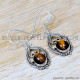 Tiger Eye 925 Sterling Silver Earrings (SJWE-1020) Tiger Eye 925 Sterling Silver Earrings (SJWE-1020)