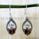 Tiger Eye 925 Sterling Silver Earrings (SJWE-1020) Tiger Eye 925 Sterling Silver Earrings (SJWE-1020)