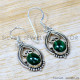 Malachite 925 Sterling Silver Earrings (SJWE-1025) Malachite 925 Sterling Silver Earrings (SJWE-1025)