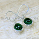 Malachite 925 Sterling Silver Earrings (SJWE-1031) Malachite 925 Sterling Silver Earrings (SJWE-1031)