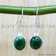 Malachite 925 Sterling Silver Earrings (SJWE-1031) Malachite 925 Sterling Silver Earrings (SJWE-1031)
