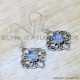 Rainbow Moonstone 925 Sterling Silver Earrings (SJWE-1039) Rainbow Moonstone 925 Sterling Silver Earrings (SJWE-1039)