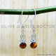 Tiger Eye 925 Sterling Silver Earrings (SJWE-1040) Tiger Eye 925 Sterling Silver Earrings (SJWE-1040)