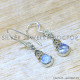 Rainbow Moonstone 925 Sterling Silver Earrings (SJWE-1042) Rainbow Moonstone 925 Sterling Silver Earrings (SJWE-1042)