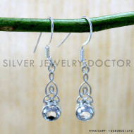 925 Sterling Silver Earrings (SJWE-1043) 925 Sterling Silver Earrings (SJWE-1043)