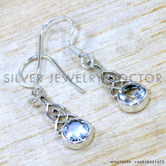 925 Sterling Silver Earrings (SJWE-1043) 925 Sterling Silver Earrings (SJWE-1043)