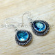 Blue Topaz 925 Sterling Silver Earrings (SJWE-1045) Blue Topaz 925 Sterling Silver Earrings (SJWE-1045)