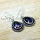 Mystic Topaz 925 Sterling Silver Earrings (SJWE-1046) Mystic Topaz 925 Sterling Silver Earrings (SJWE-1046)