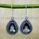 Mystic Topaz 925 Sterling Silver Earrings (SJWE-1046) Mystic Topaz 925 Sterling Silver Earrings (SJWE-1046)
