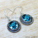 Blue Topaz 925 Sterling Silver Earrings (SJWE-1052) Blue Topaz 925 Sterling Silver Earrings (SJWE-1052)