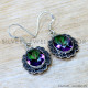 Mystic Topaz 925 Sterling Silver Earrings (SJWE-1057) Mystic Topaz 925 Sterling Silver Earrings (SJWE-1057)