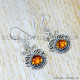 Amber 925 Sterling Silver Earrings (SJWE-1062) Amber 925 Sterling Silver Earrings (SJWE-1062)