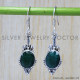 Emerald 925 Sterling Silver Earrings (SJWE-107) Emerald 925 Sterling Silver Earrings (SJWE-107)