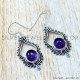 Amethyst 925 Sterling Silver Earrings (SJWE-1073) Amethyst 925 Sterling Silver Earrings (SJWE-1073)