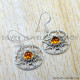 Amber 925 Sterling Silver Earrings (SJWE-1082) Amber 925 Sterling Silver Earrings (SJWE-1082)