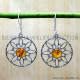 Amber 925 Sterling Silver Earrings (SJWE-1082) Amber 925 Sterling Silver Earrings (SJWE-1082)