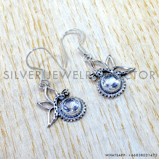 925 Sterling Silver Earrings (SJWE-1088)