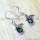 Mystic Topaz 925 Sterling Silver Earrings (SJWE-1091) Mystic Topaz 925 Sterling Silver Earrings (SJWE-1091)