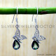 Mystic Topaz 925 Sterling Silver Earrings (SJWE-1091) Mystic Topaz 925 Sterling Silver Earrings (SJWE-1091)