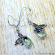 Prehnite 925 Sterling Silver Earrings (SJWE-1095) Prehnite 925 Sterling Silver Earrings (SJWE-1095)