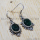 Emerald 925 Sterling Silver Earrings (SJWE-110) Emerald 925 Sterling Silver Earrings (SJWE-110)