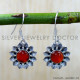 Carnelian 925 Sterling Silver Earrings (SJWE-1110) Carnelian 925 Sterling Silver Earrings (SJWE-1110)