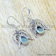 Chalcedony 925 Sterling Silver Earrings (SJWE-1115) Chalcedony 925 Sterling Silver Earrings (SJWE-1115)