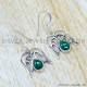 Malachite 925 Sterling Silver Earrings (SJWE-1121) Malachite 925 Sterling Silver Earrings (SJWE-1121)